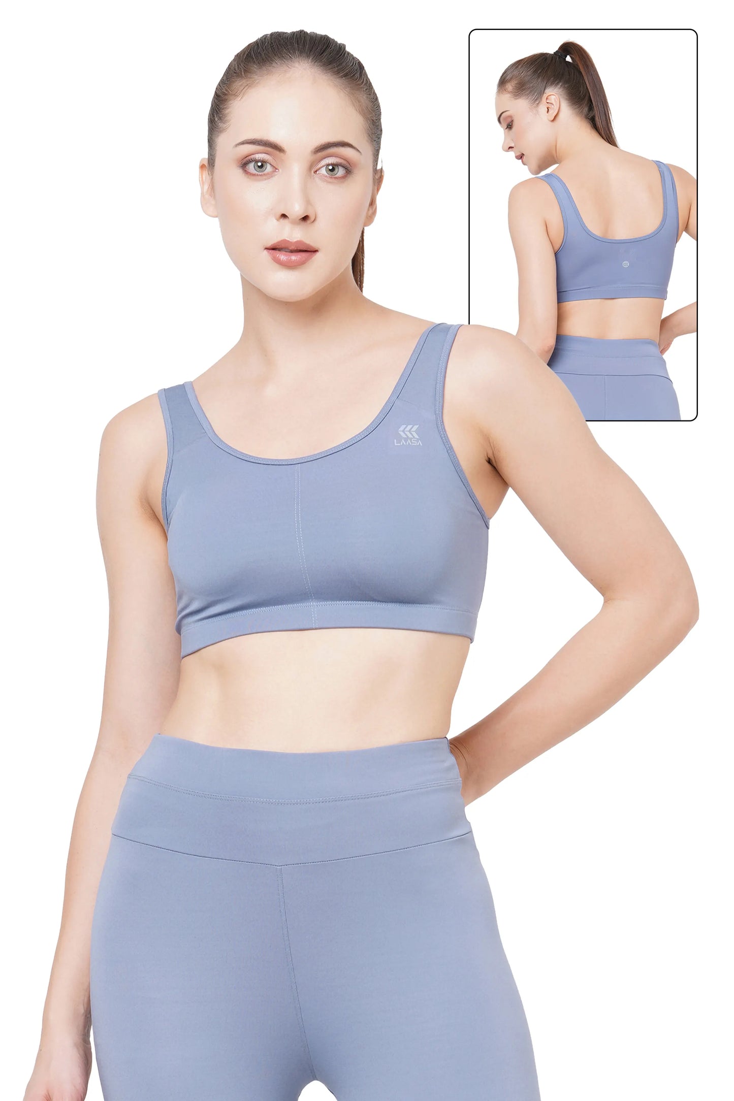 JUST-DRY FULL COVERAGE SLIP ON ESSENTIAL SPORTS BRA