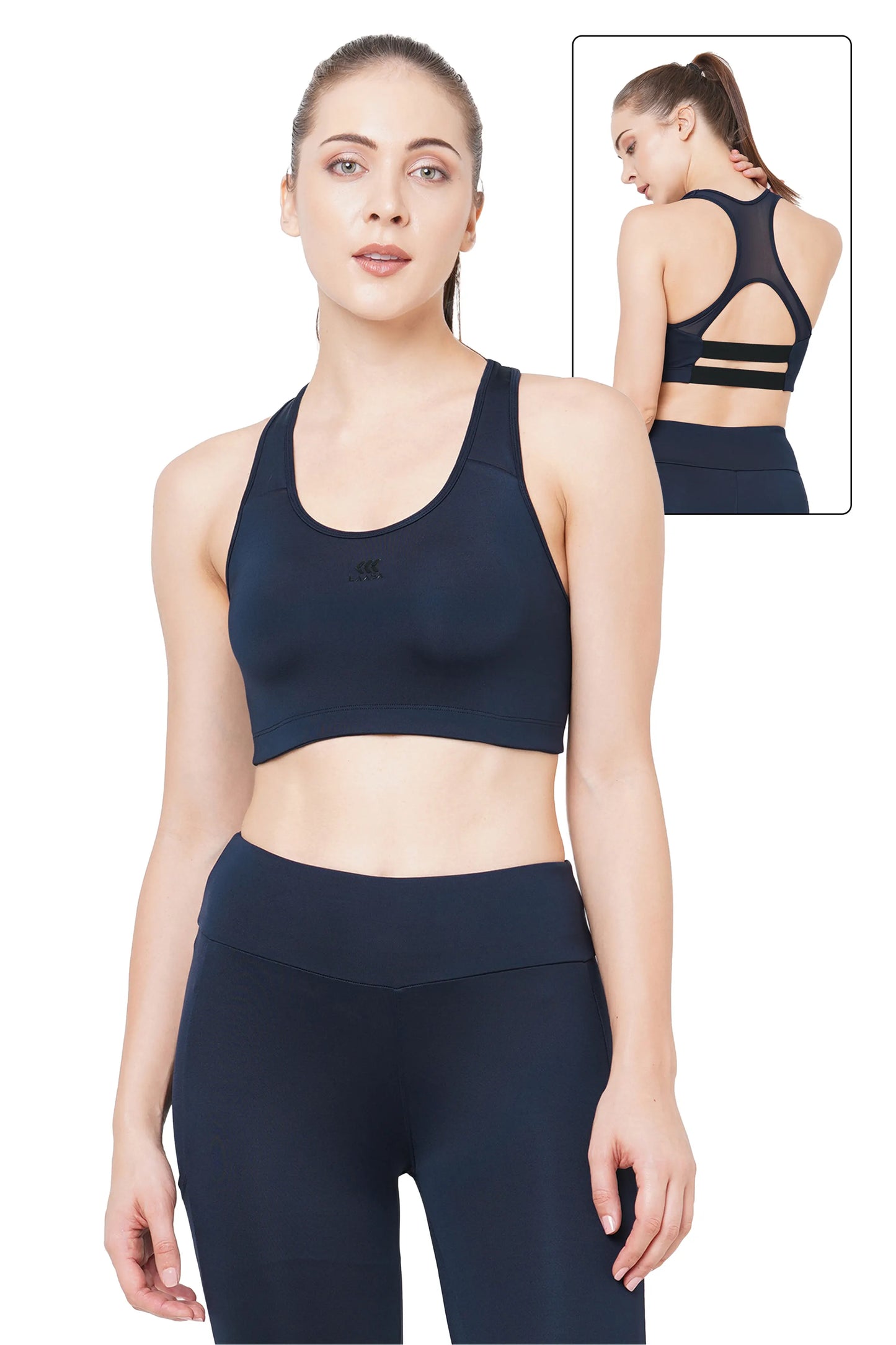 JUST-DRY HIGH IMPACT PERFORMANCE MESH SPORTS BRA