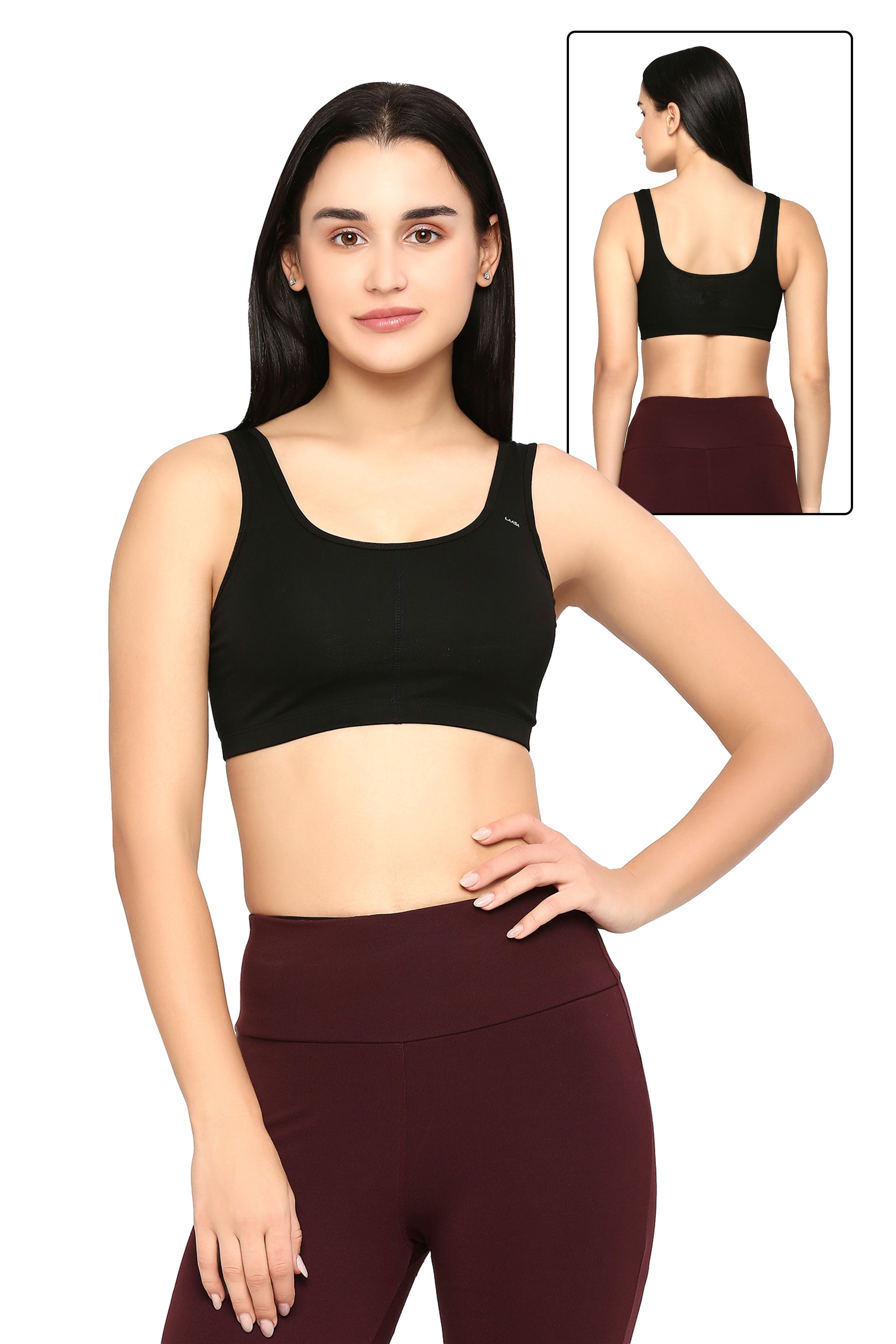 Cotton Body Care Ladies Sports Bra, Plain at Rs 360/piece in Jaipur