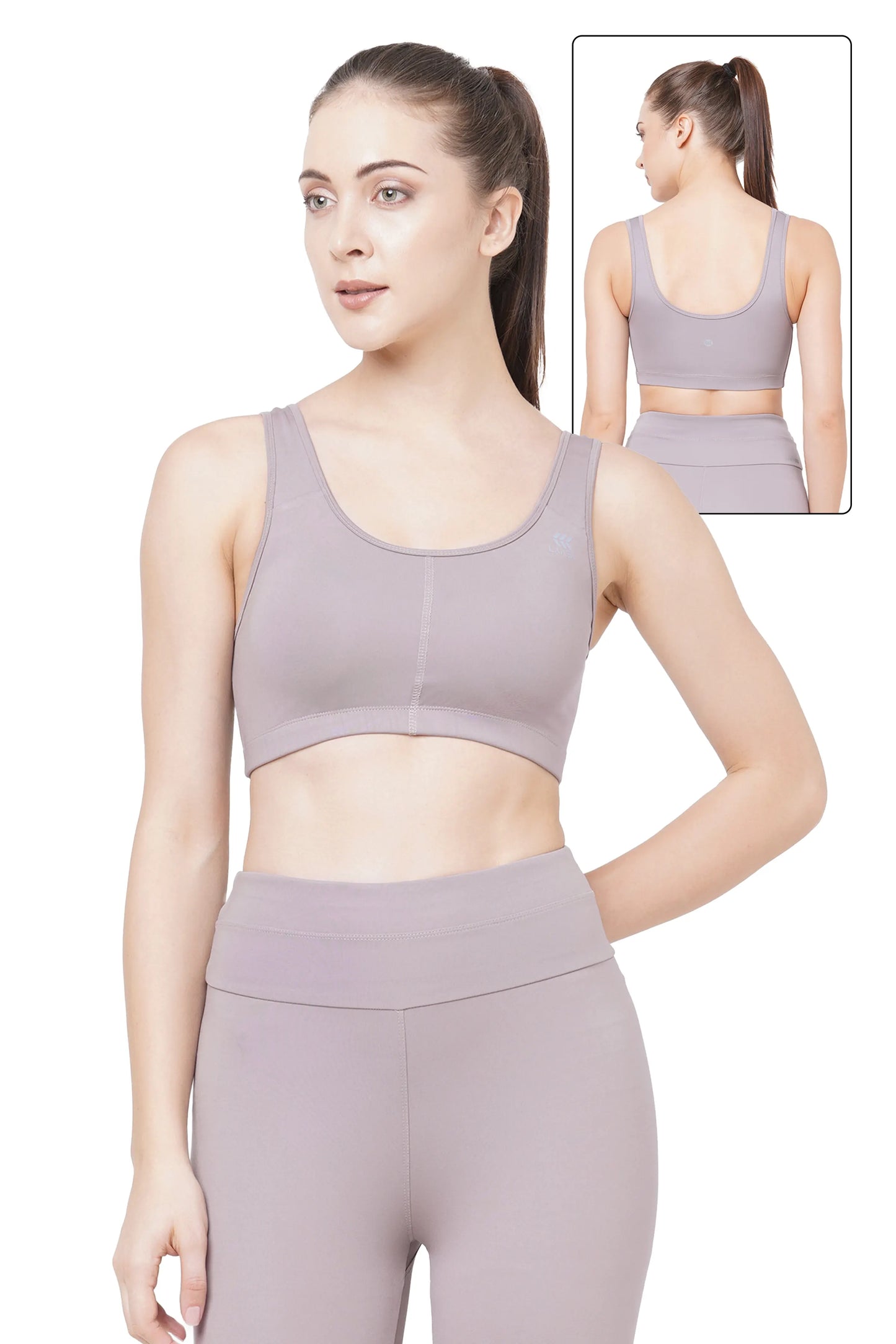 JUST-DRY FULL COVERAGE SLIP ON ESSENTIAL SPORTS BRA