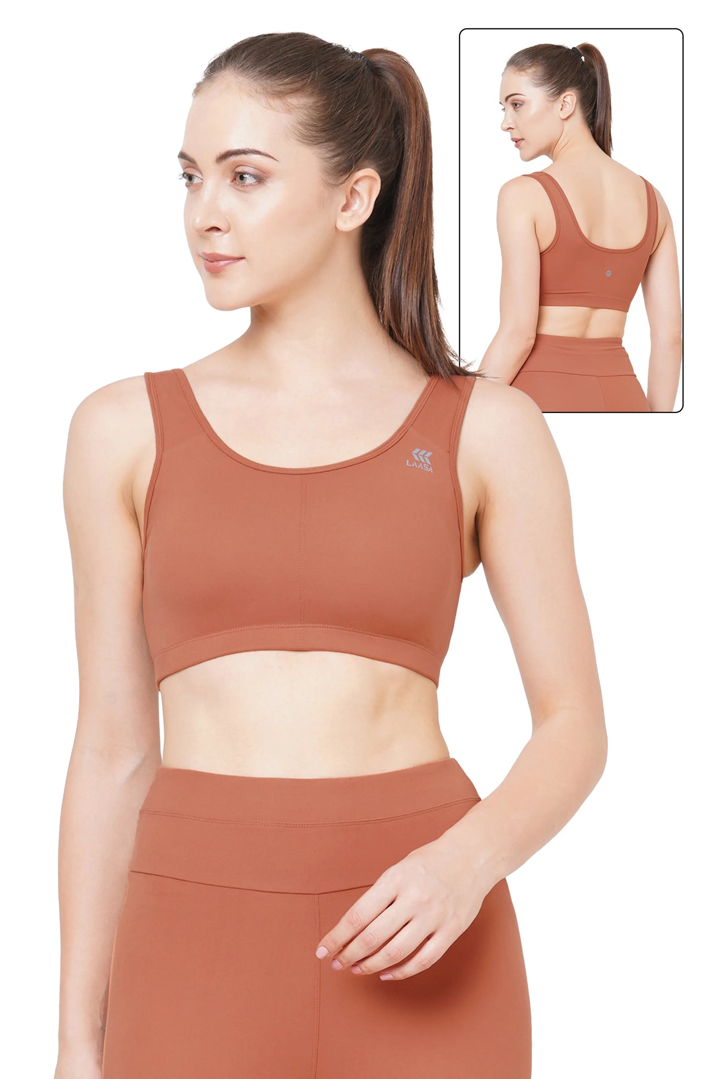 JUST-DRY FULL COVERAGE SLIP ON ESSENTIAL SPORTS BRA