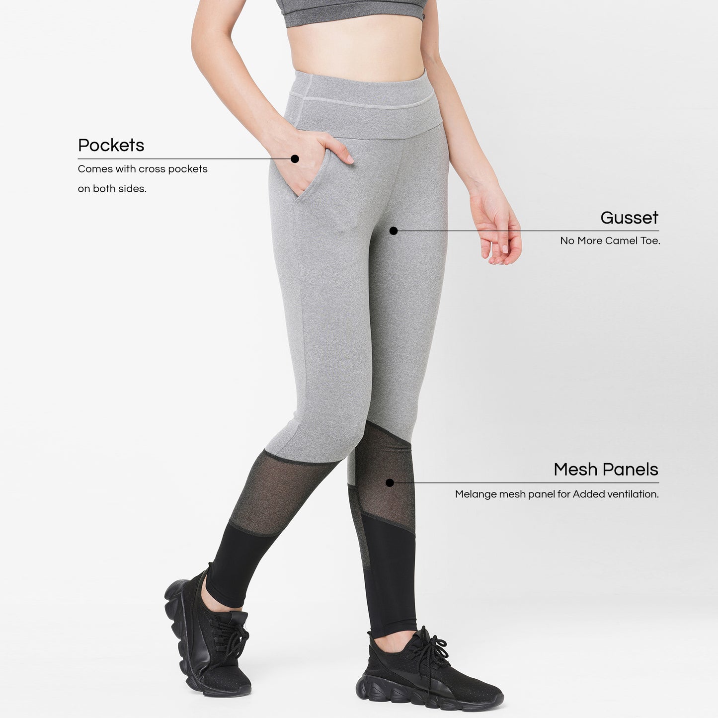 LIGHT GREY MELANGE