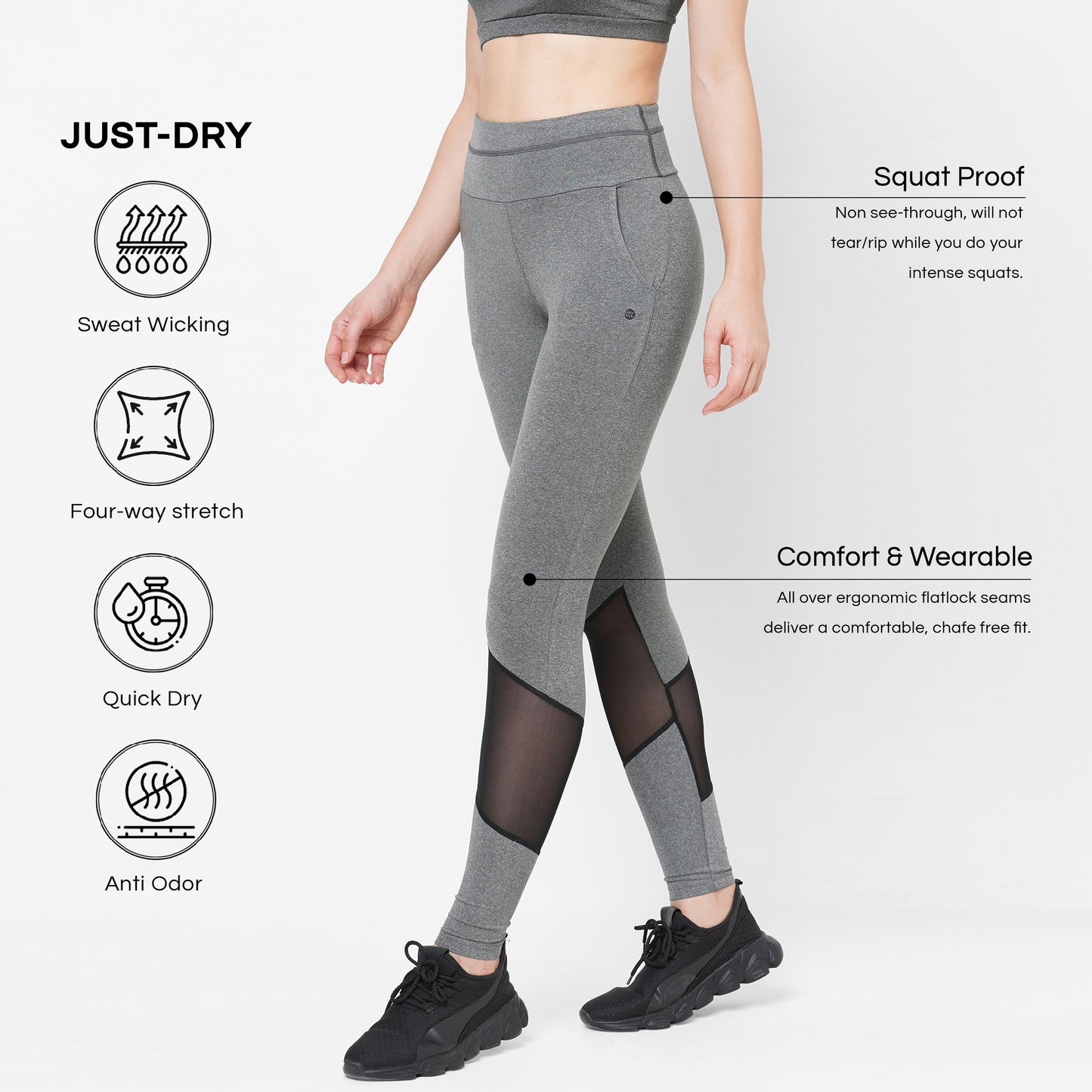 DARK GREY MELANGE