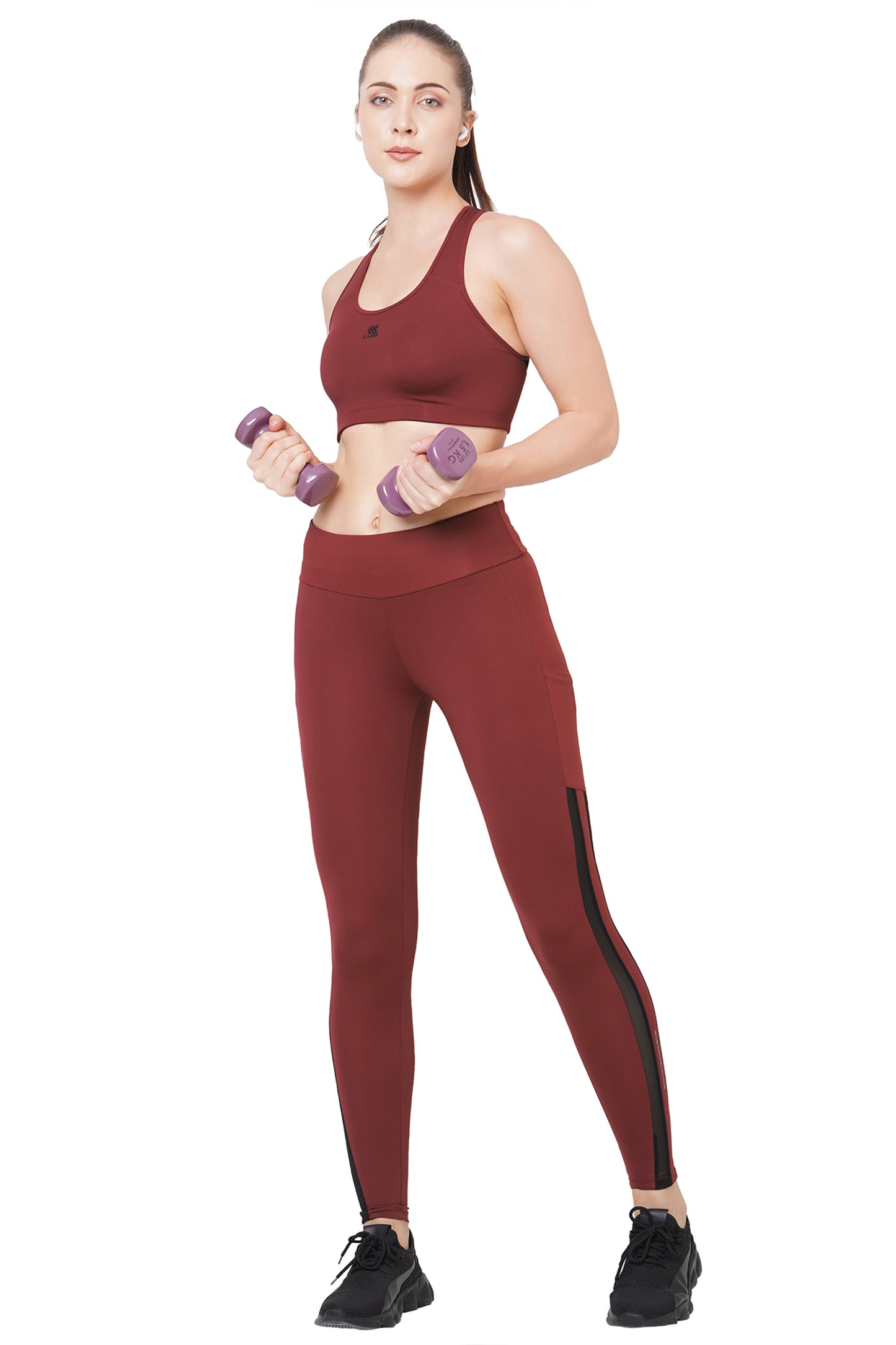 JUST-DRY MESH PANEL 7/8 GO TRAIN TIGHTS