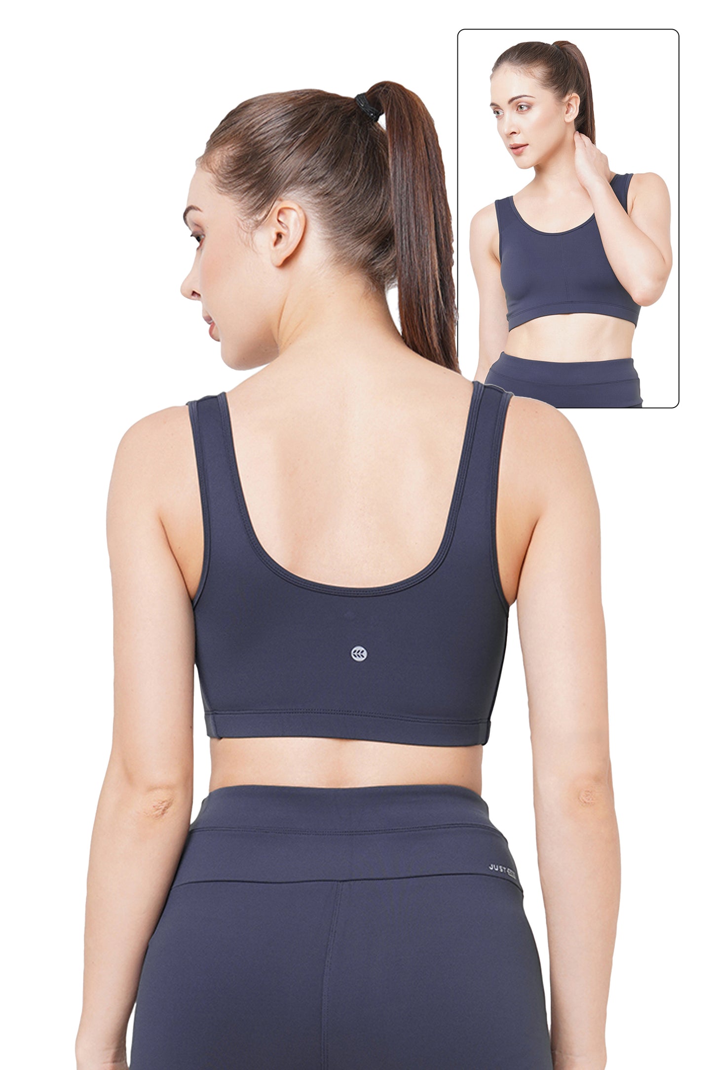 OMBRE BLUE YOGA BRA