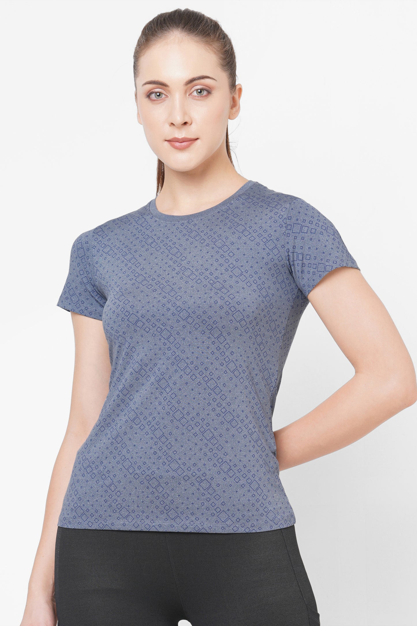 NAVY MELANGE