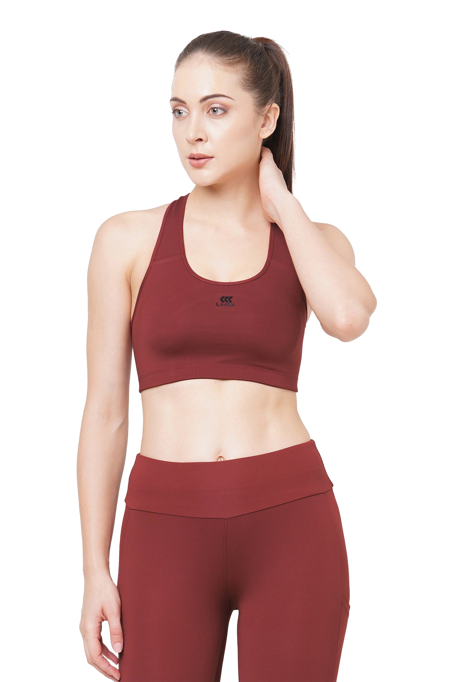 JUST-DRY HIGH IMPACT PERFORMANCE MESH SPORTS BRA