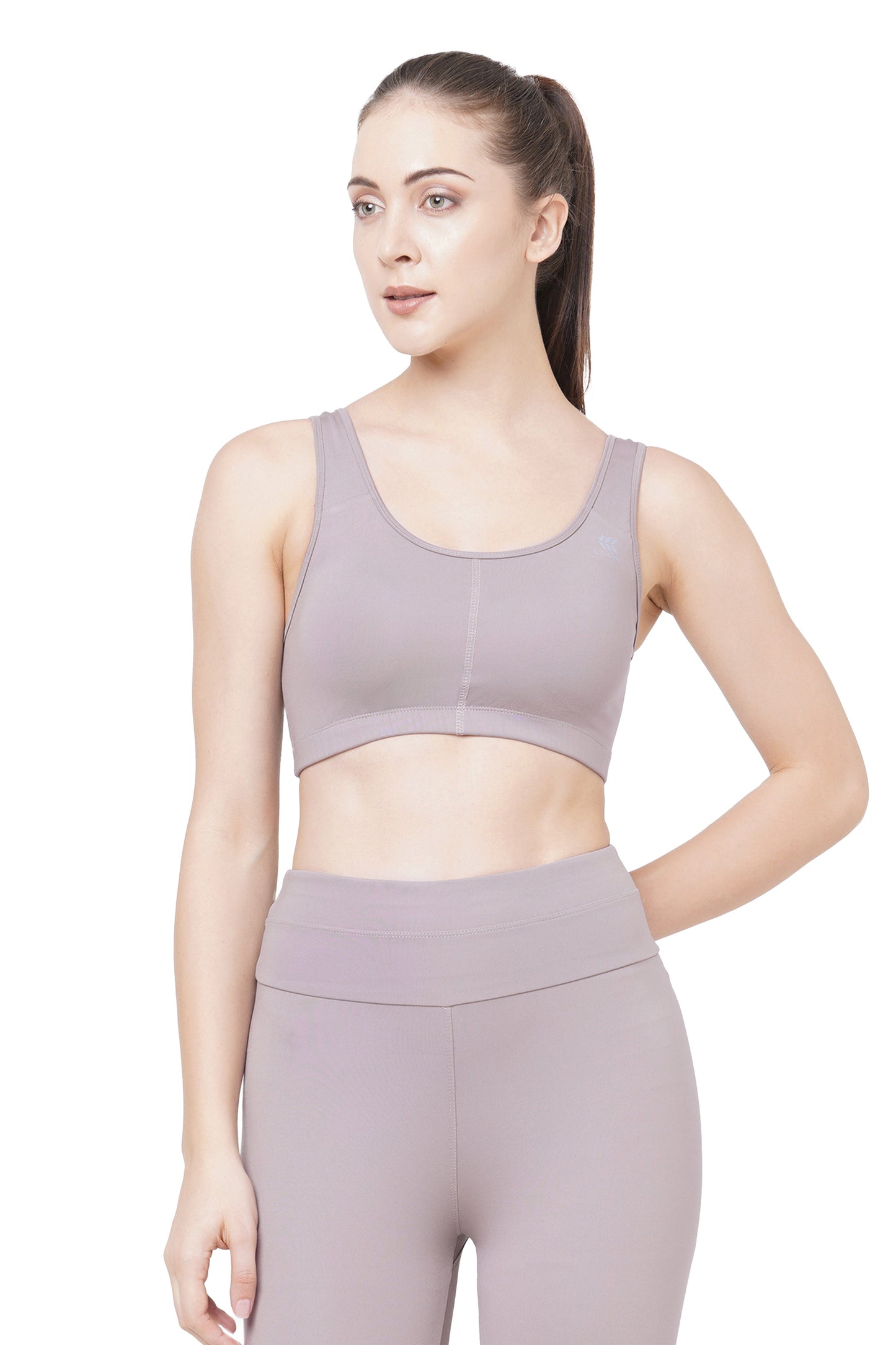 JUST-DRY FULL COVERAGE SLIP ON ESSENTIAL SPORTS BRA