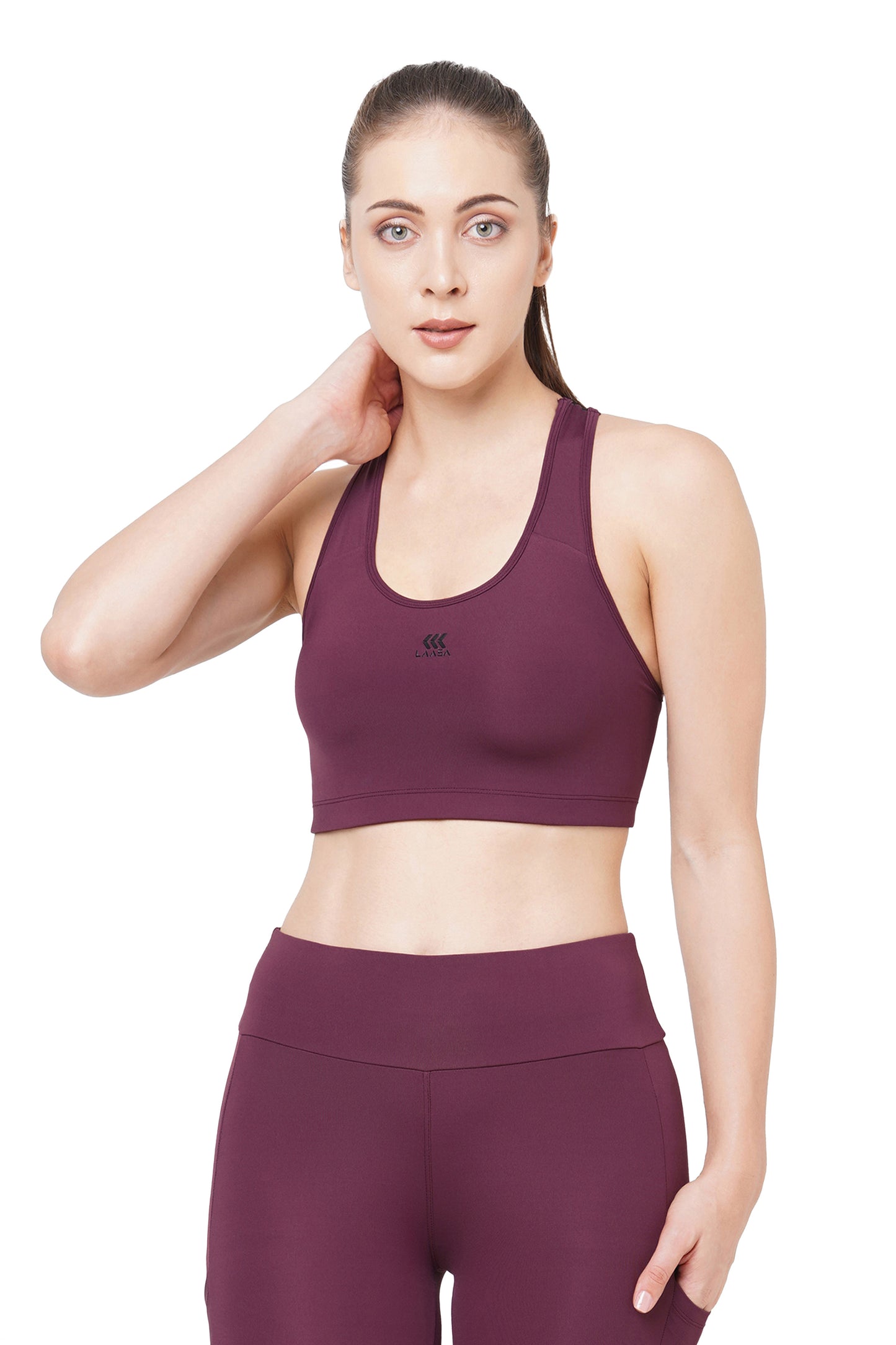JUST-DRY HIGH IMPACT PERFORMANCE MESH SPORTS BRA