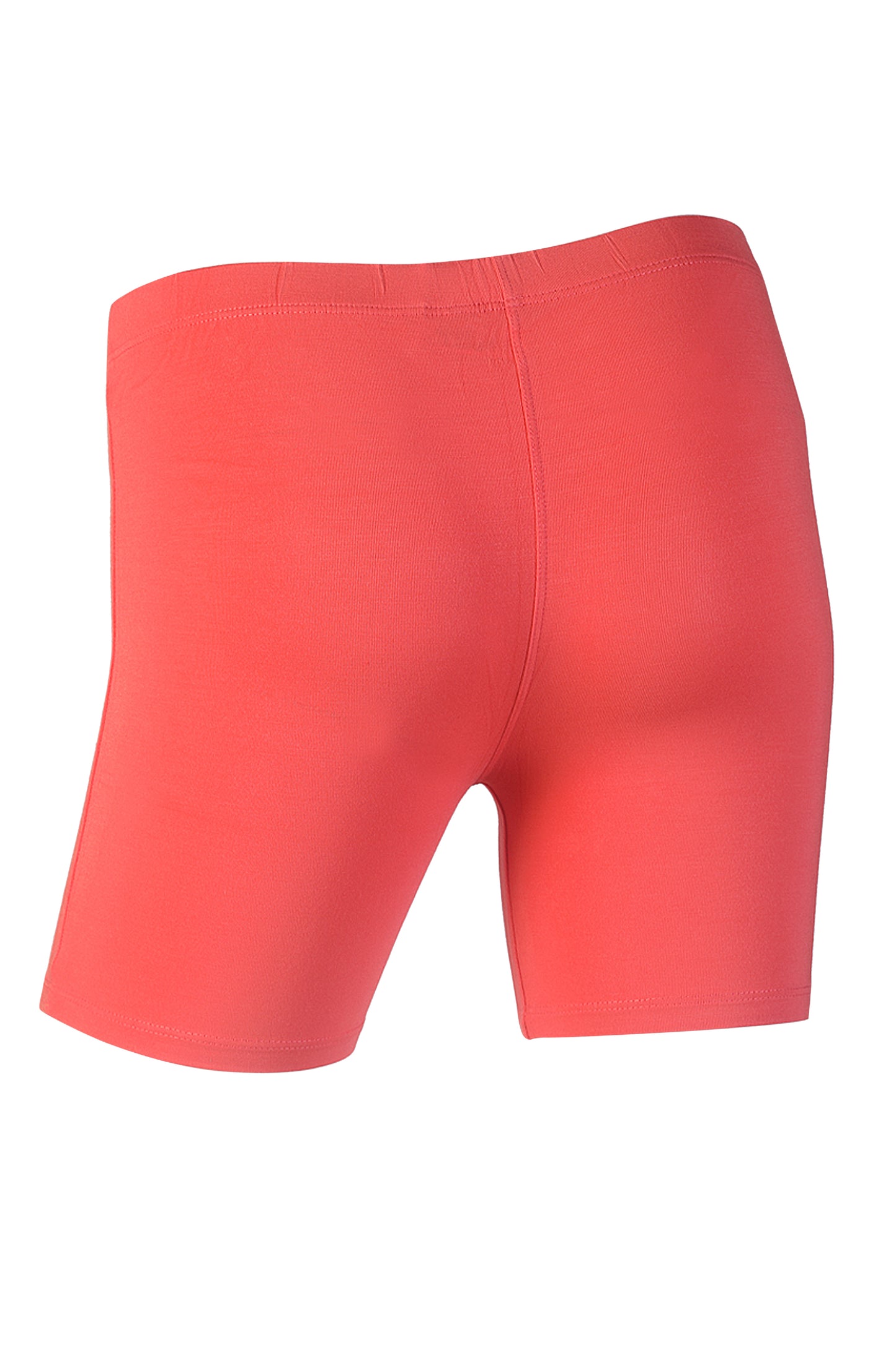 WOMEN'S SOLID INNER & OUTER WEAR ACTIVE HOT SHORTS
