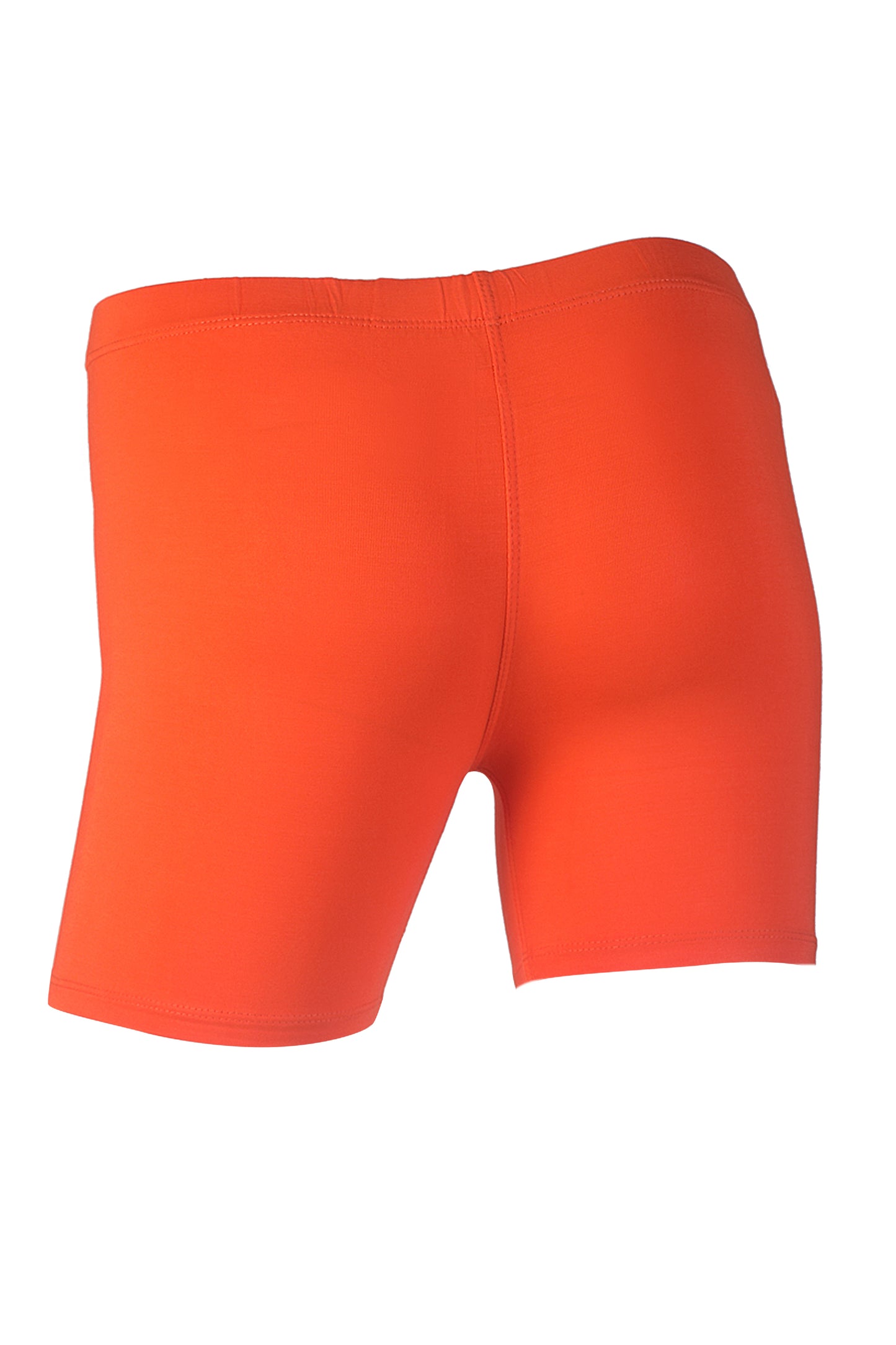 WOMEN'S SOLID INNER & OUTER WEAR ACTIVE HOT SHORTS