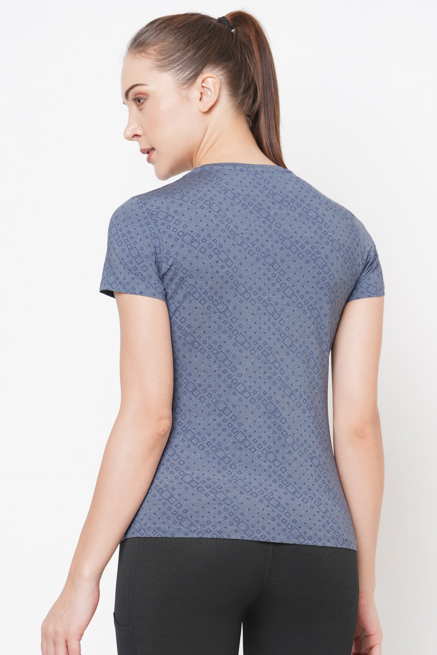 NAVY MELANGE