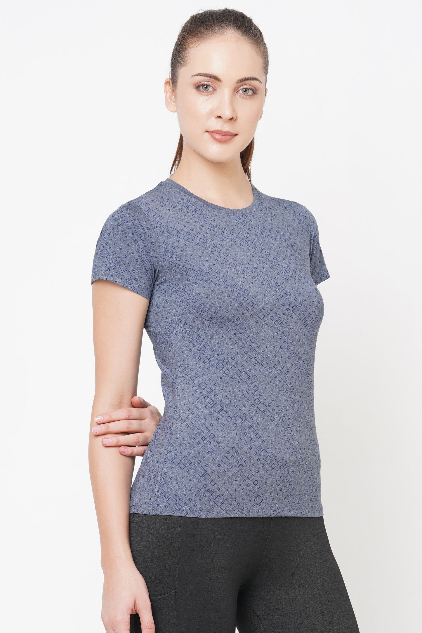 NAVY MELANGE