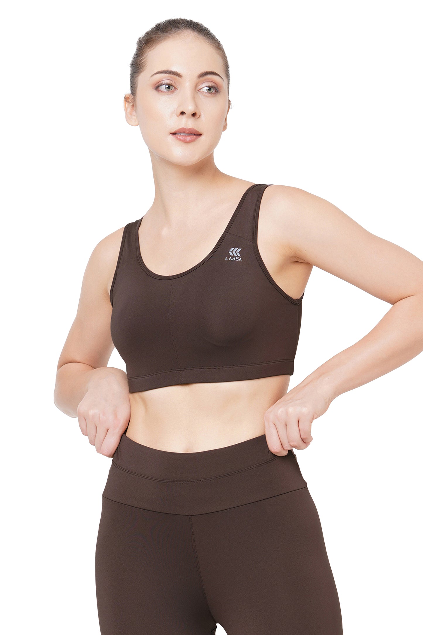 JUST-DRY FULL COVERAGE SLIP ON ESSENTIAL SPORTS BRA
