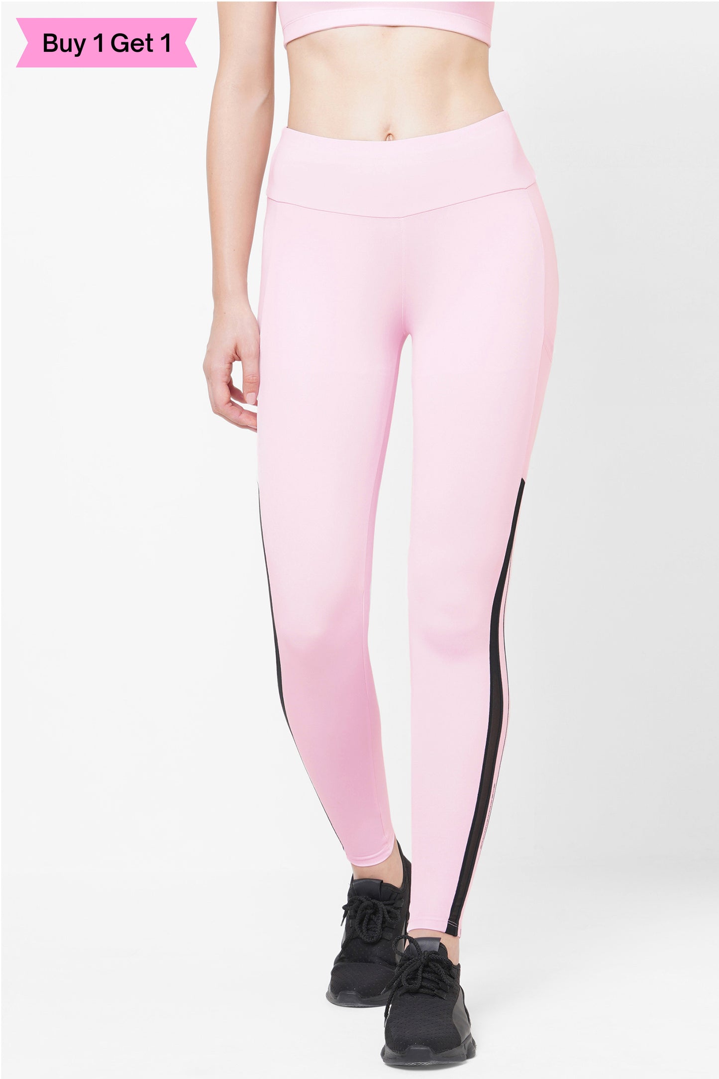 JUST-DRY MESH PANEL 7/8 GO TRAIN TIGHTS