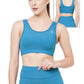 LAASA ACTIVE ALGIERS BLUE SPORTS BRA