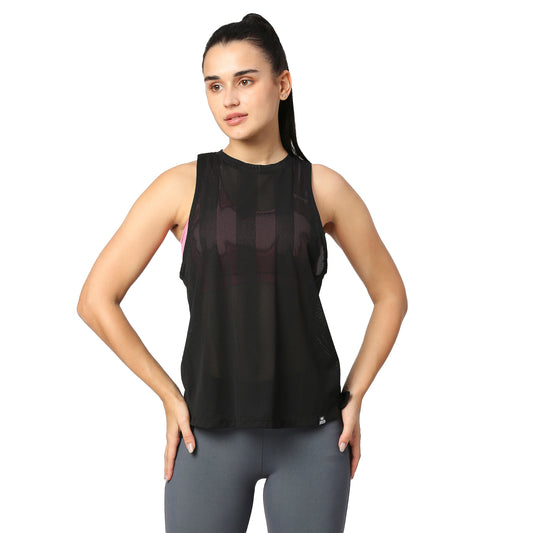 Sundried Womens Sports Vest Yoga Wear Sleeveless Racerback Training and Gym  Tank Top (Blue, XS) : : Fashion