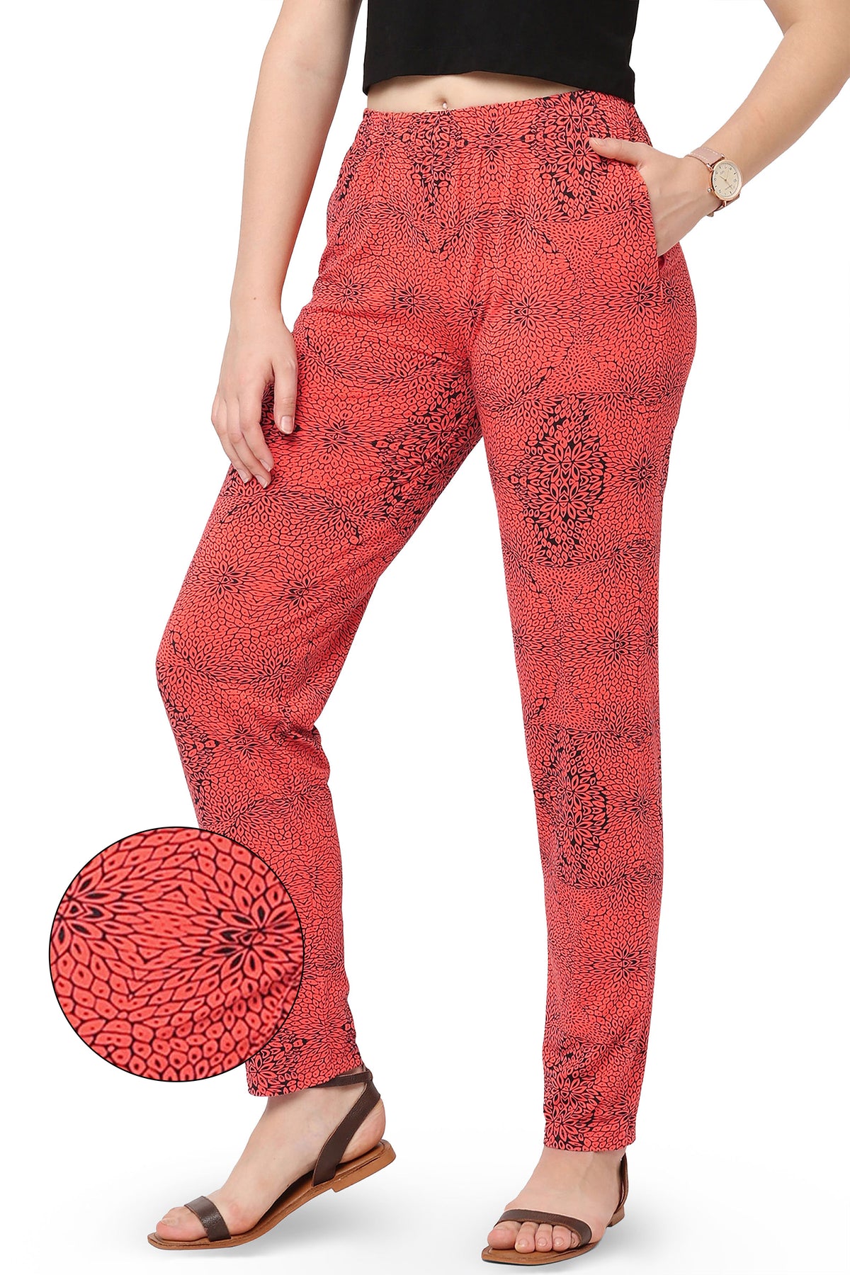 WOMEN'S VISCOSE REGULAR FIT NIGHTWEAR-LENGTH PYJAMA