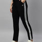 COTTON RICH SIDE STRIPED TRACK PANT FOR WOMEN