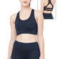 JUST-DRY BLUE DIANNE HIGH IMPACT PERFORMANCE MESH SPORTS BRA