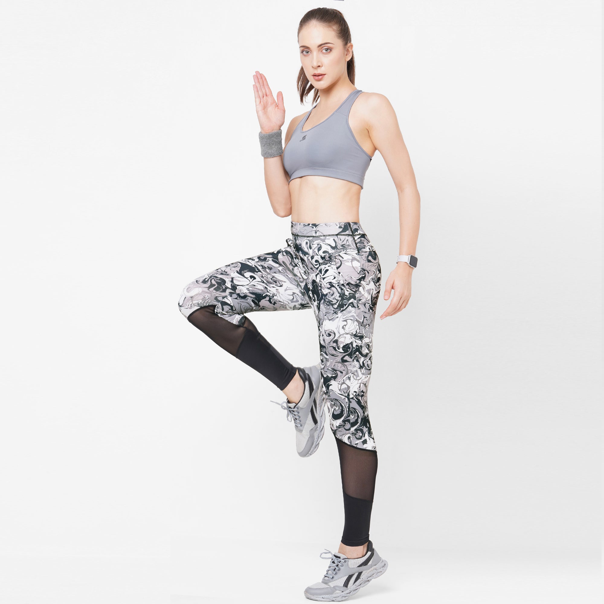 Lululemon Womens Abstract Print Pull On Athletic Leggings Black White -  Shop Linda's Stuff