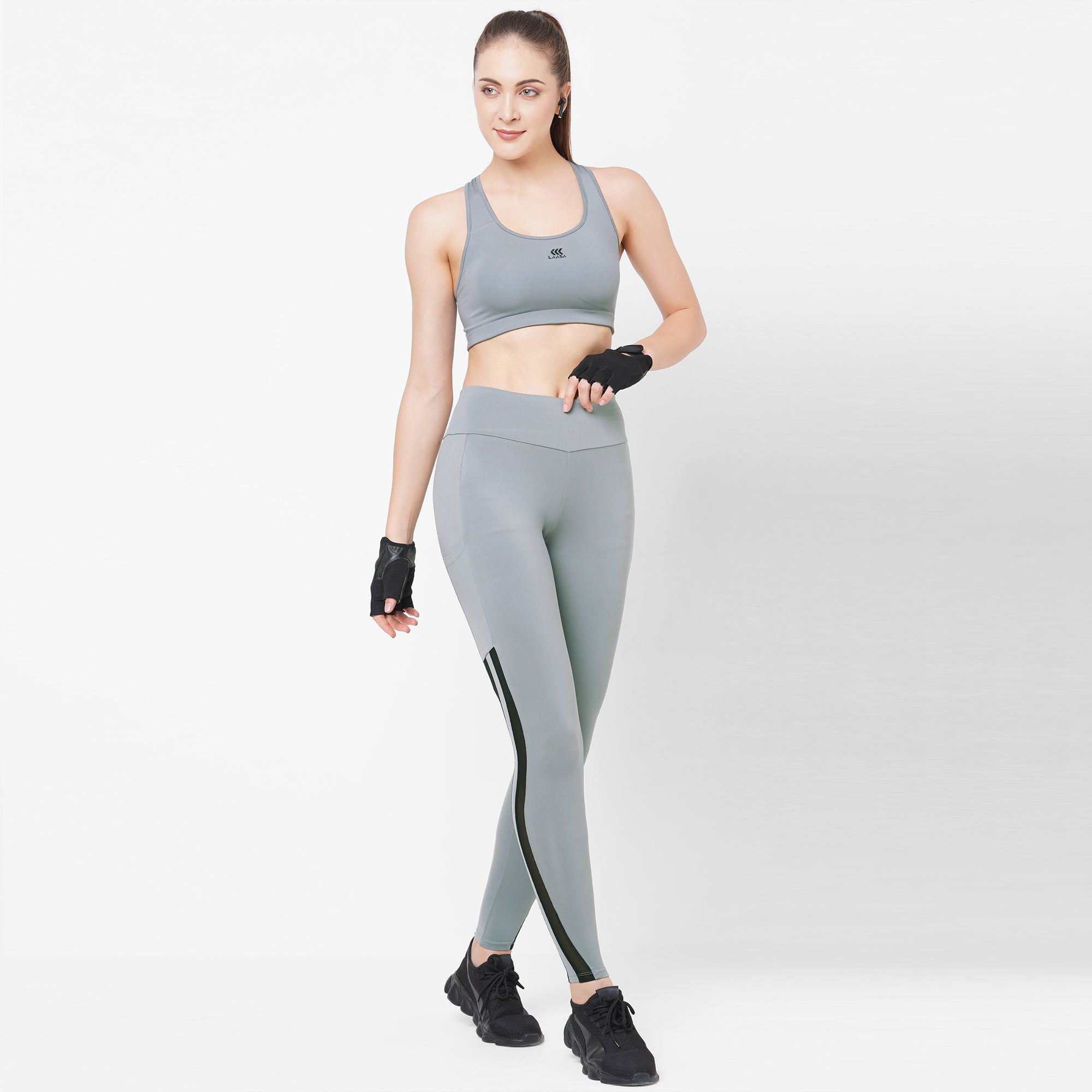 Light grey sports leggings best sale