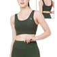 LAASA CLASSIC RIFLE GREEN SPORTS BRA