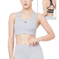 JUST-DRY QUILL GREY HIGH IMPACT PERFORMANCE MESH SPORTS BRA