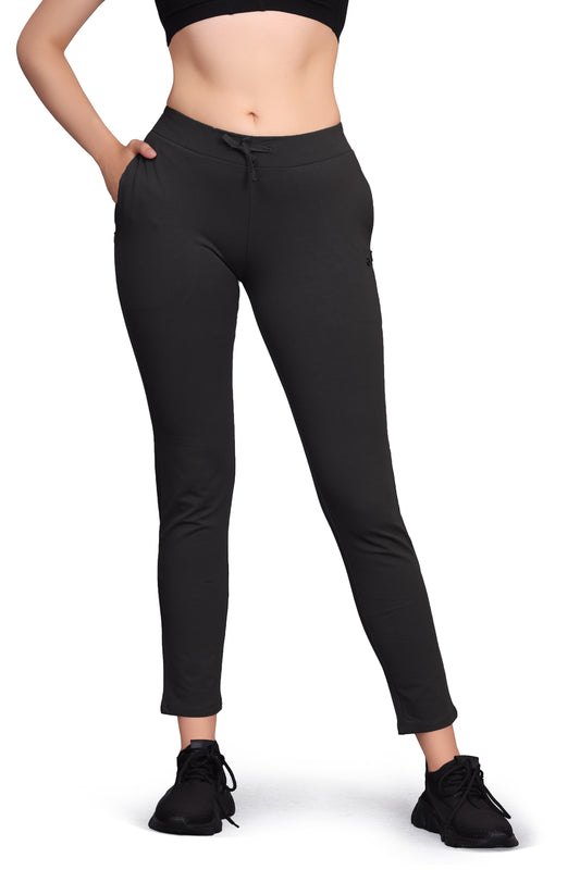 Buy Pencil Grey Trousers & Pants for Women by LAASA Online