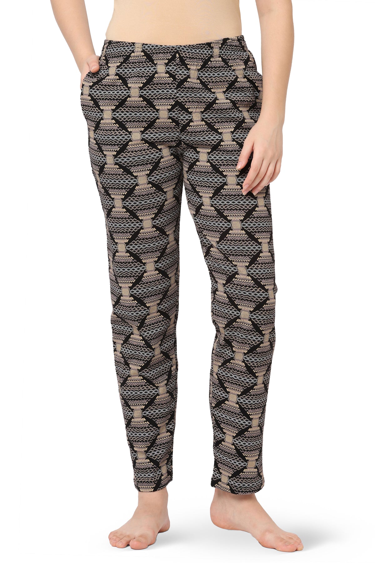WOMEN’S PRINTED PAJAMA PANTS