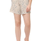 WOMEN’S CASUAL SHORTS WITH HONEY BEE PRINT & LOOSE FIT DESIGN