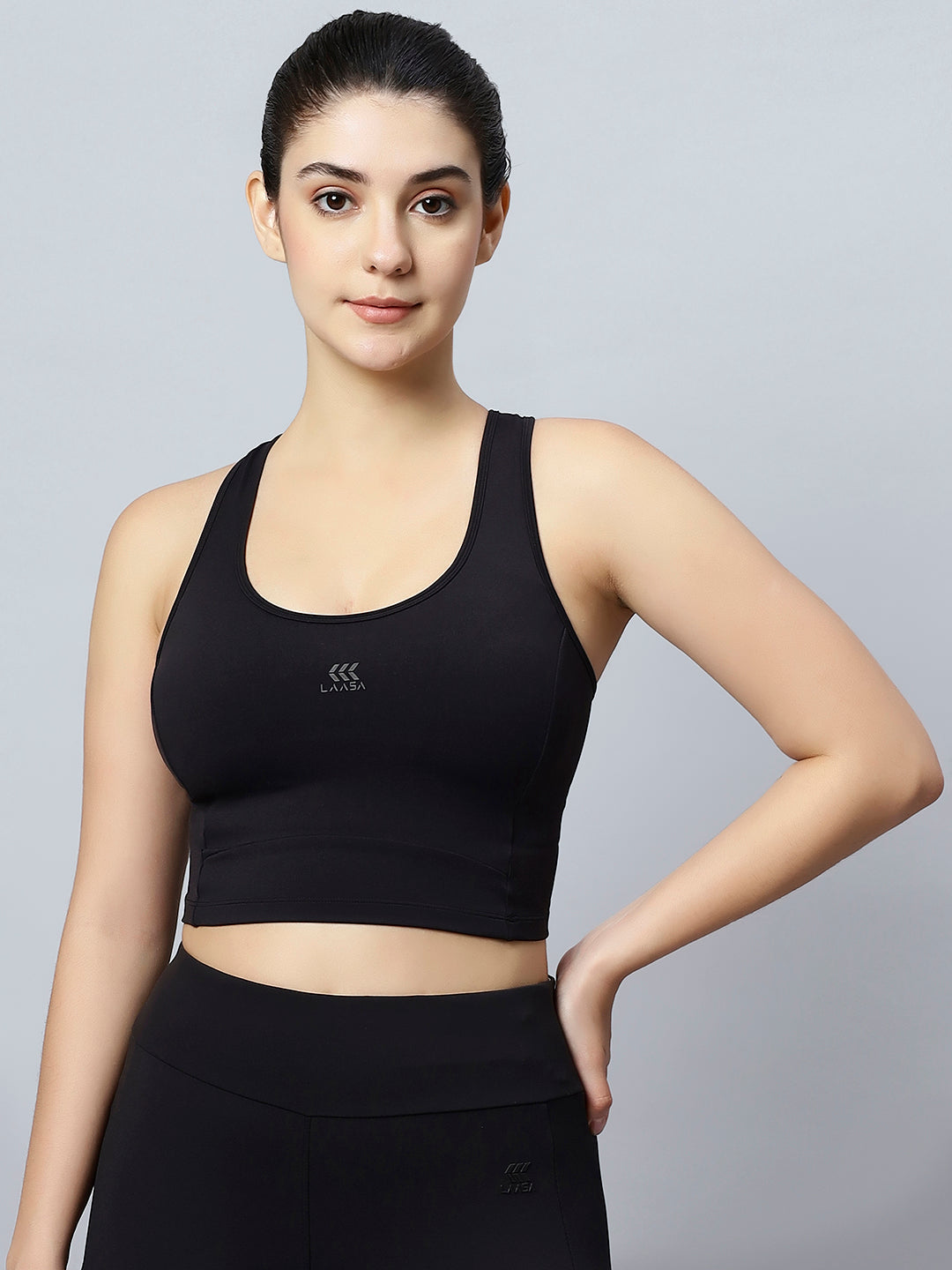 LONGLINE FULL COVERAGE SPORTS BRA