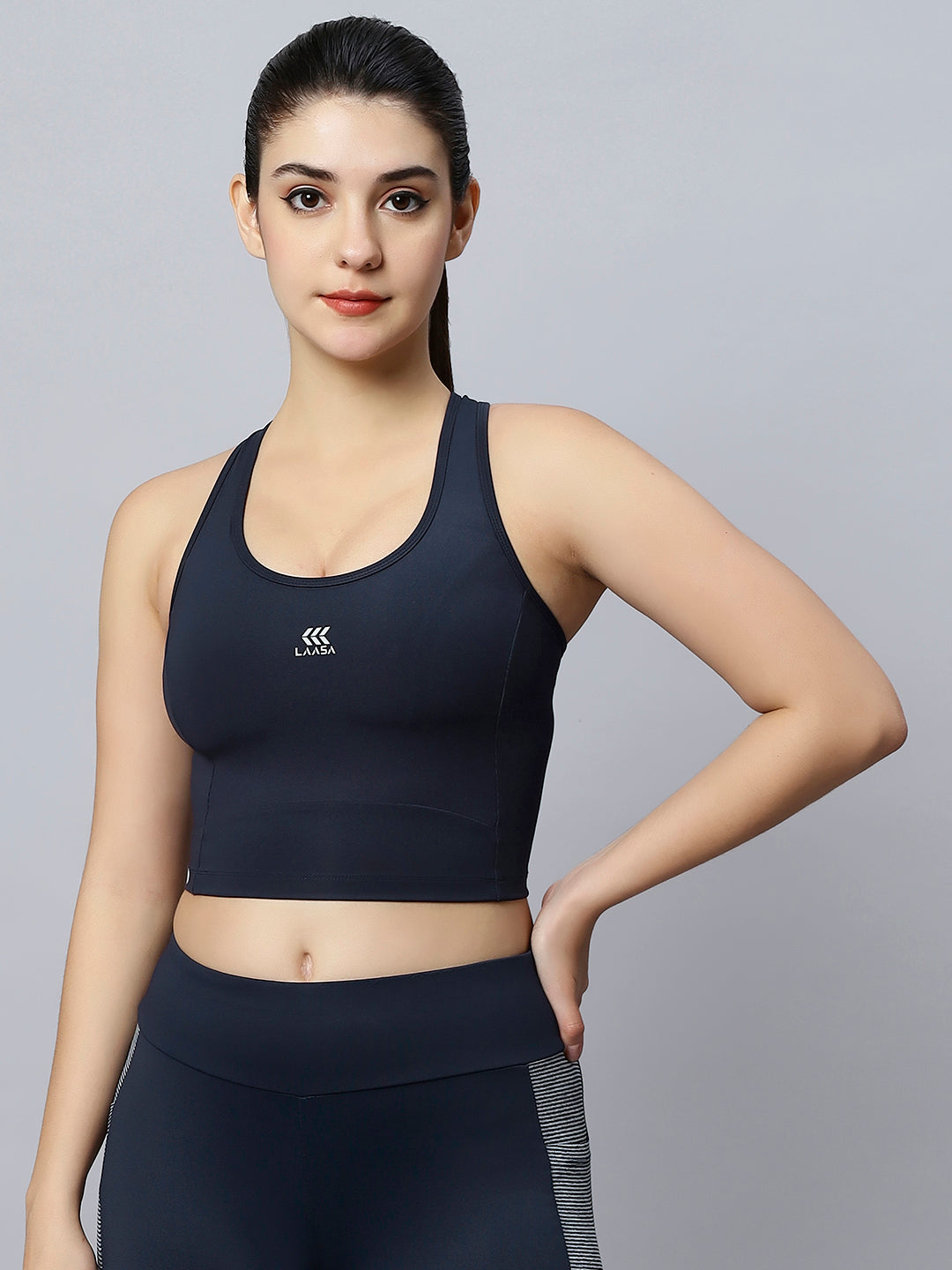 LONGLINE FULL COVERAGE SPORTS BRA