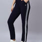 COTTON RICH SIDE STRIPED TRACK PANT FOR WOMEN