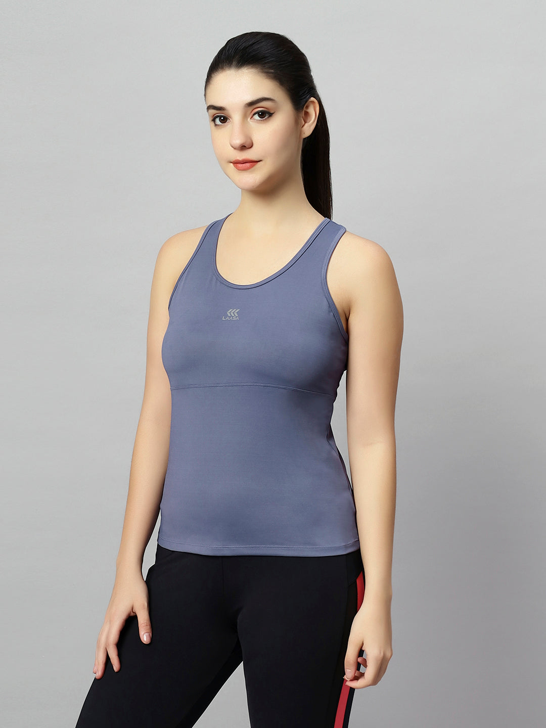 WOMEN'S ESSENTIAL ACTIVE TANK TOP WITH OPEN RACERBACK