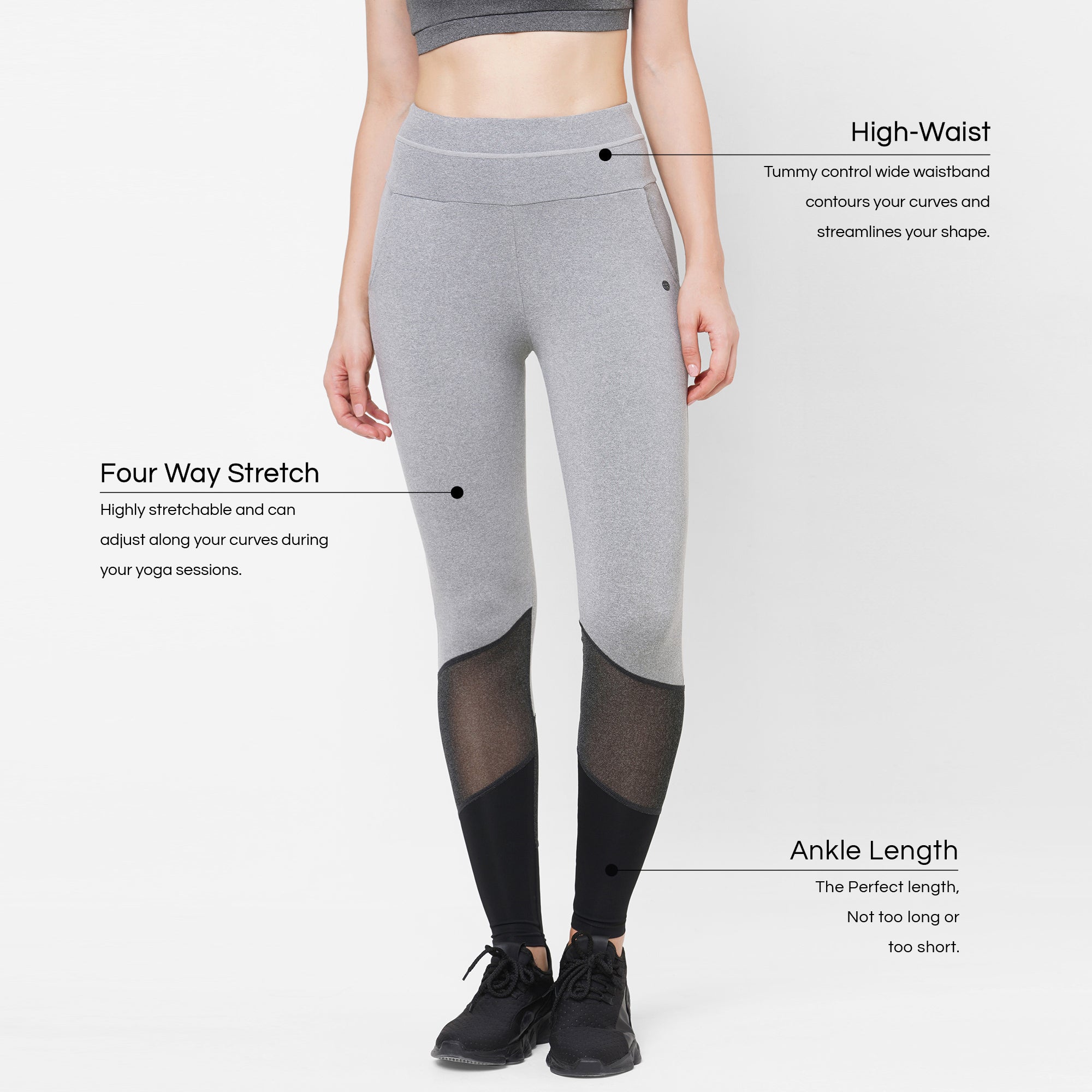 Melange By Lifestyle Ankle Length Leggings - Buy Melange By Lifestyle Ankle  Length Leggings online in India