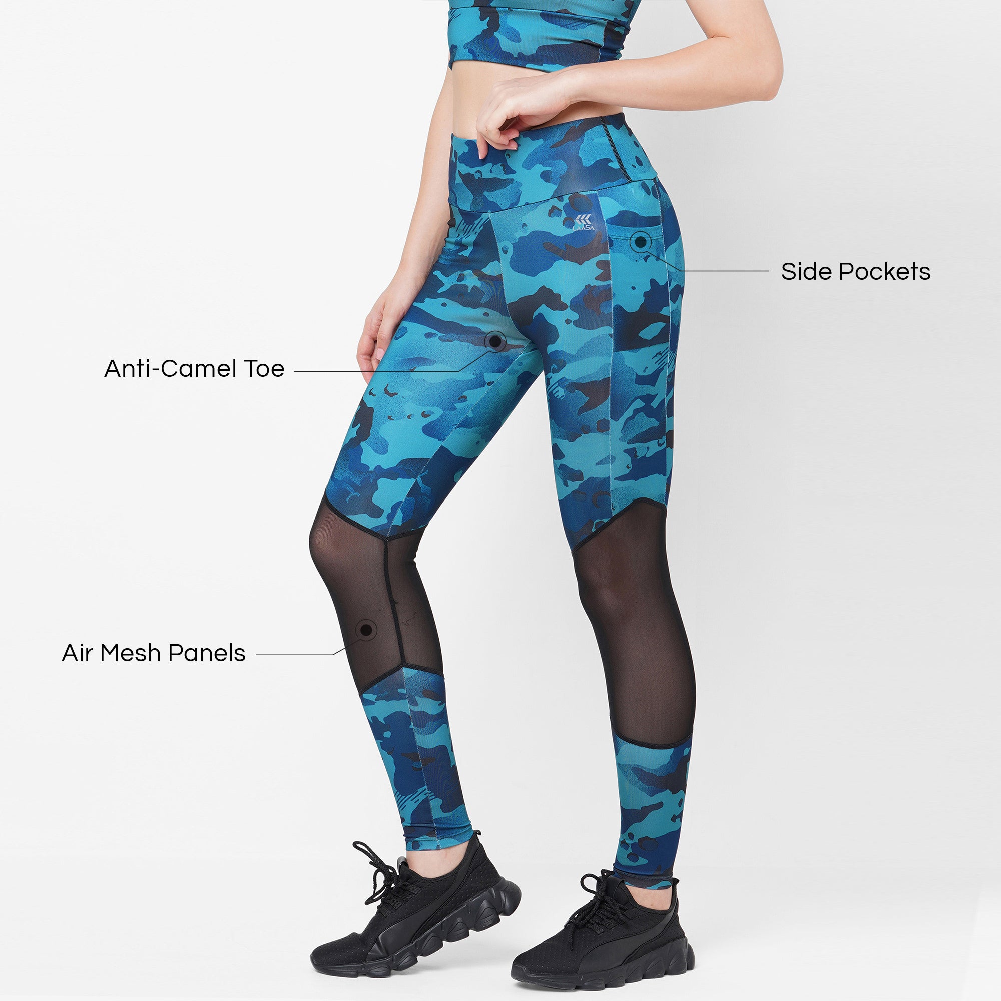 Buy Green Leggings for Women by Go Colors Online | Ajio.com
