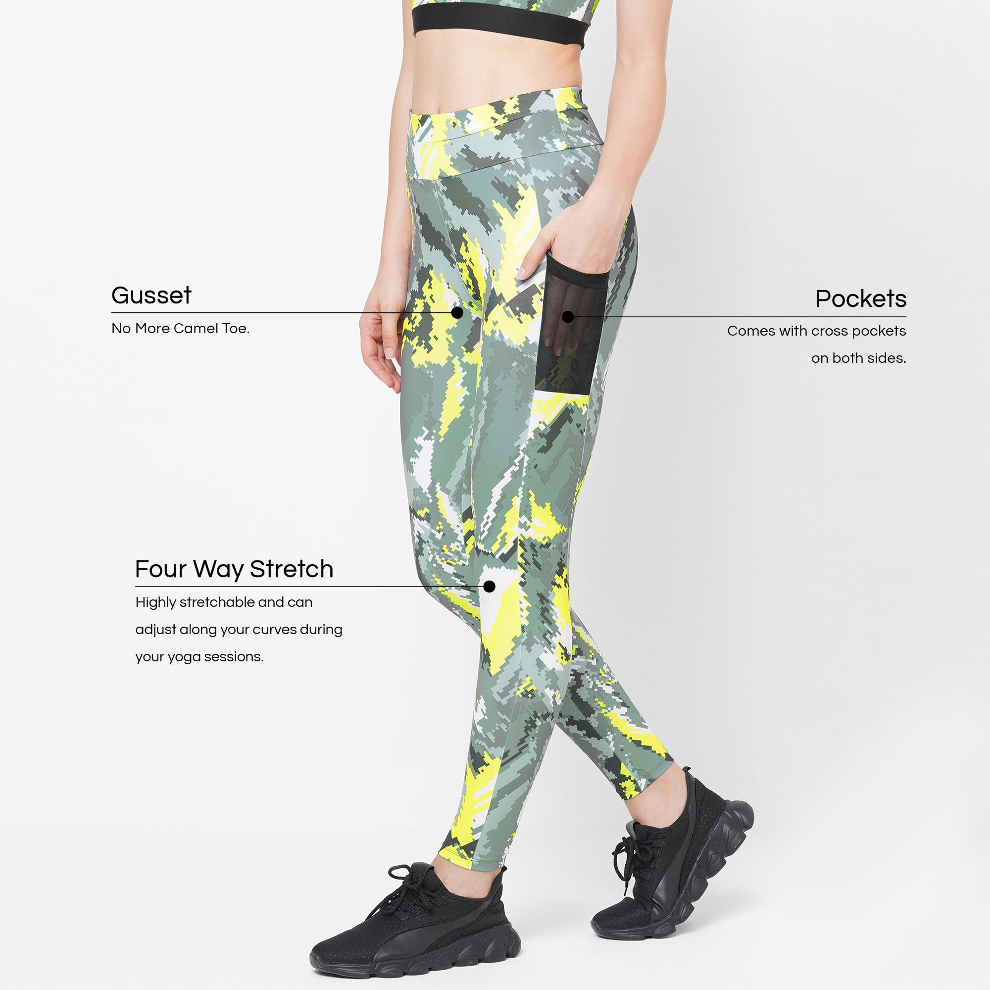 Funky Camouflage gym leggings