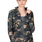 FULL-ZIP CAMOUFLAGE JACKET WITH THUMP HOLE