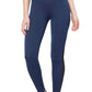 NAVY BLUE MESH PANEL 7/8 GO TRAIN TIGHTS