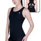 WOMEN'S TANK TOP WITH INBUILD SPORTS BRA