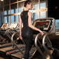 Women’s Black Sleeveless Crop Top
