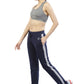 EASY MOVEMENT COTTON RICH NAVY BLUE TRACK PANT
