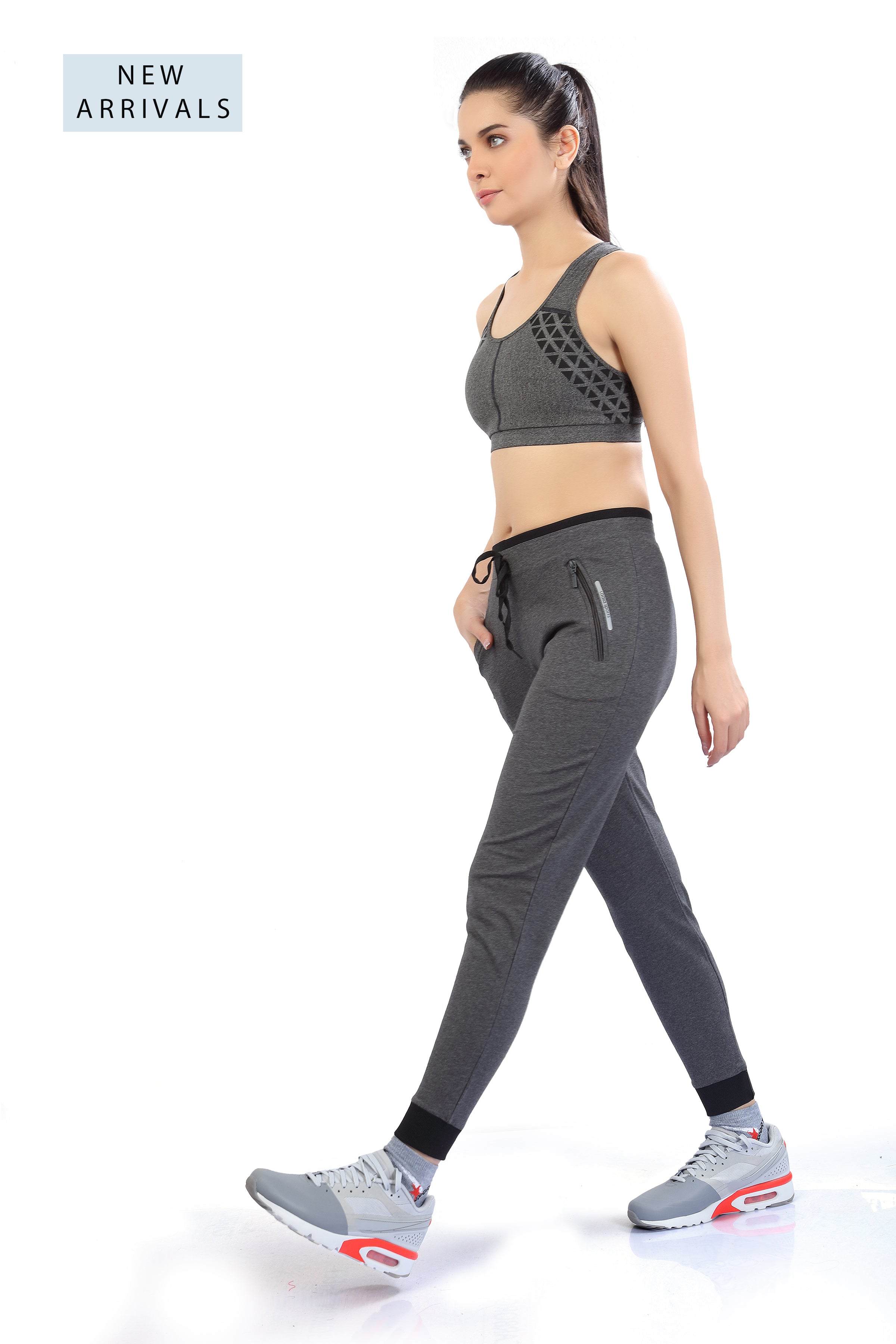 Omtex Track Pants  Buy Omtex Womens Track Pants for Workout Sporty Gym  Athletic Fit Track Pants Grey Online  Nykaa Fashion