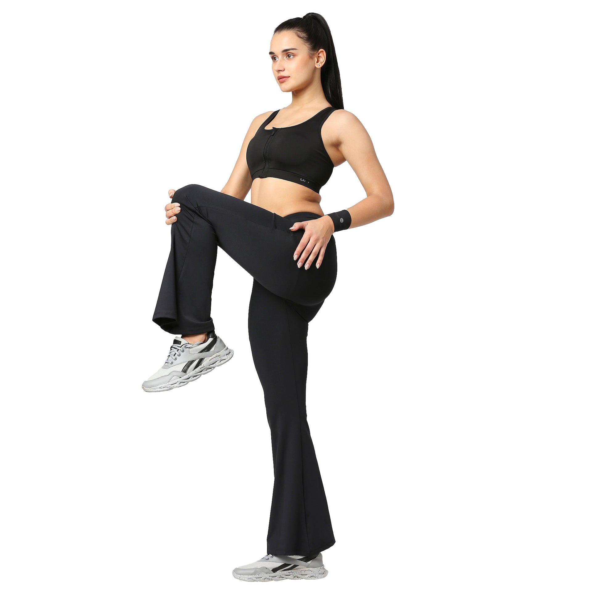 Laasa Sports  Slim Fit Boot Cut Flare Pants (Bell Bottom) for Women