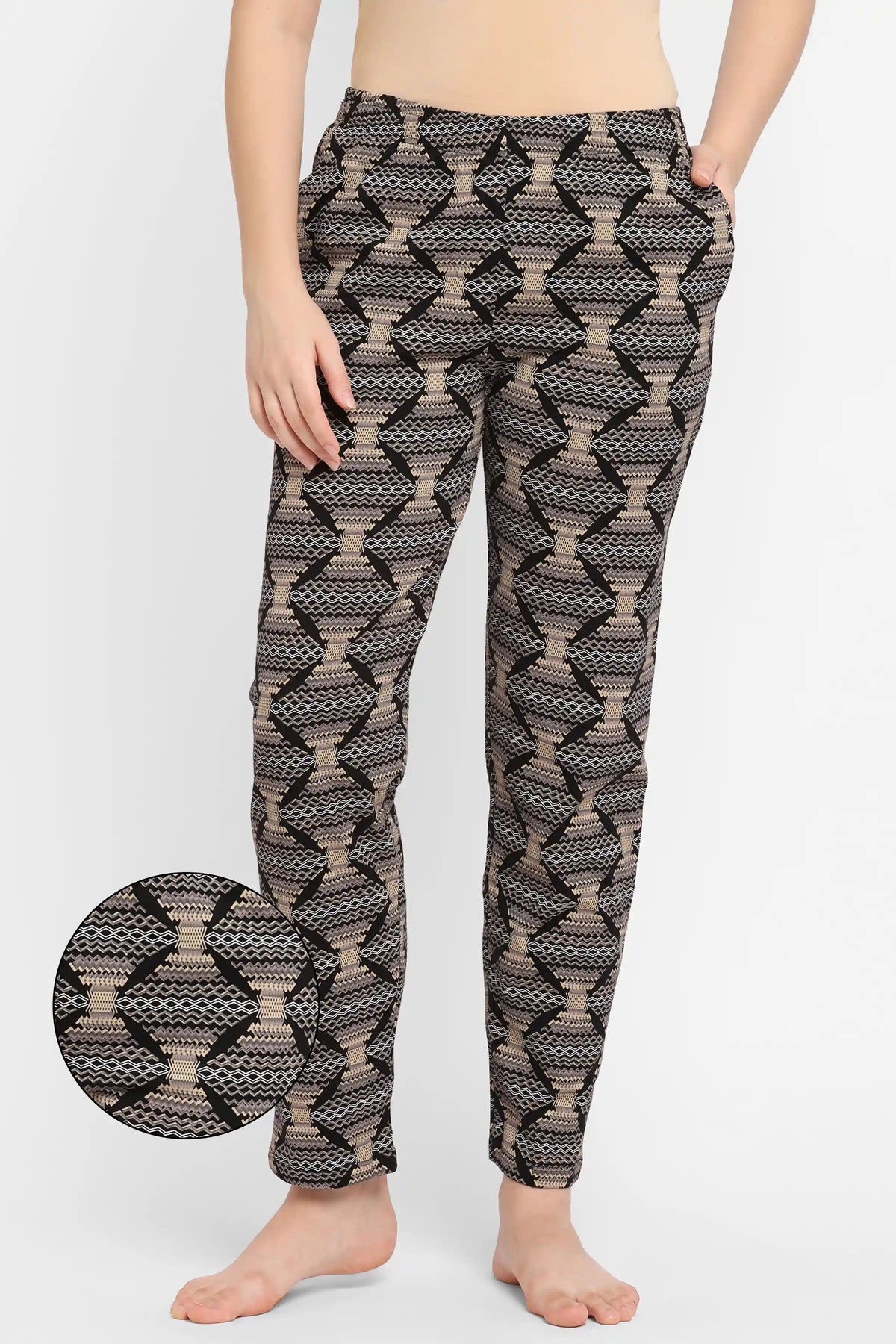 WOMEN’S PRINTED PAJAMA PANTS