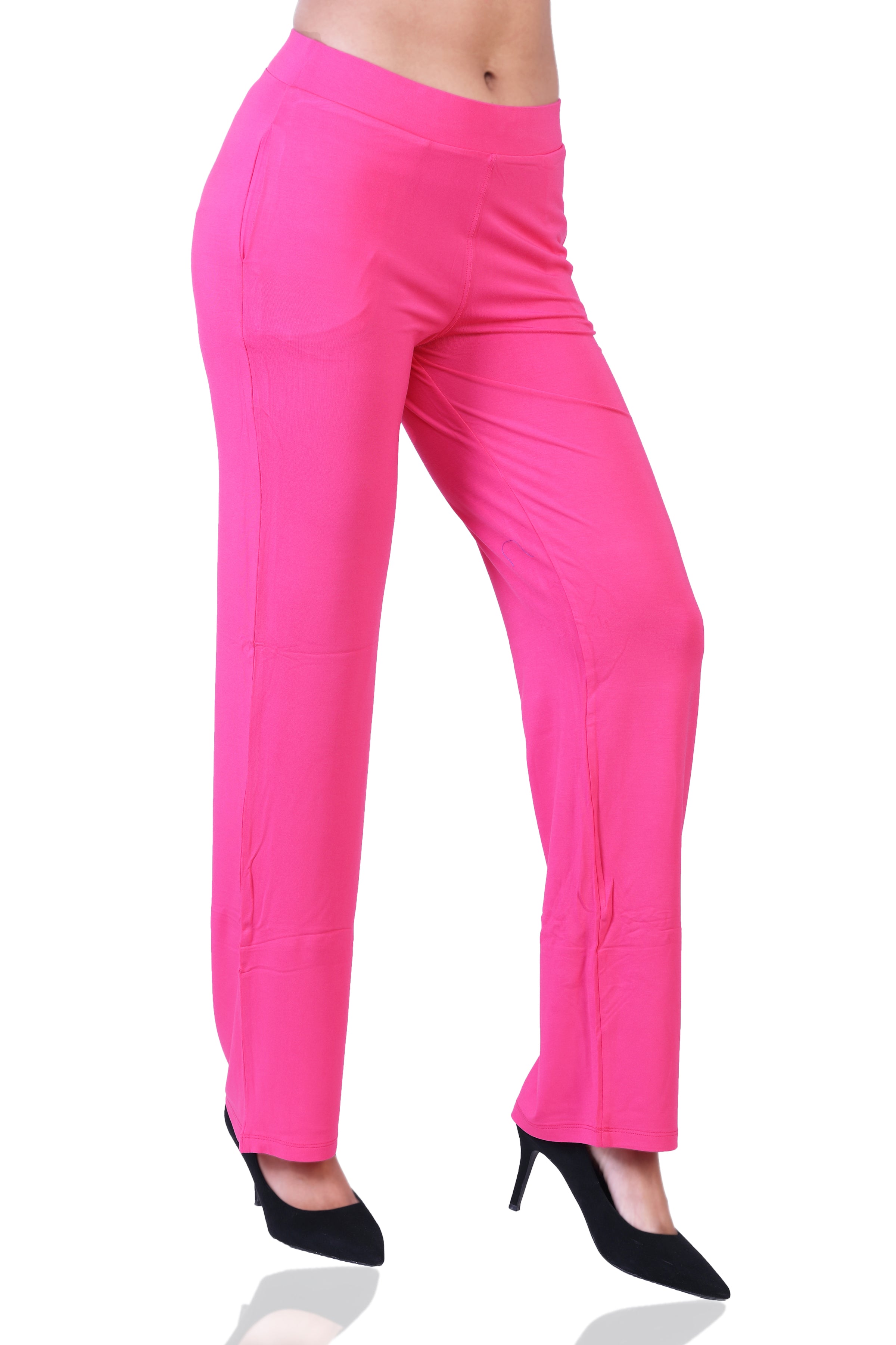 WOMENS PINK COTTON PANT Trousers  Pants