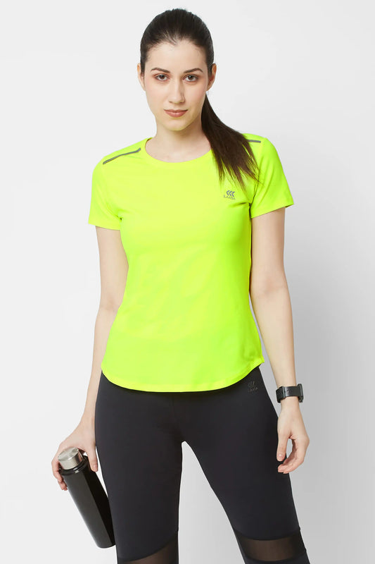 JUST-DRY NEON GYM WORKOUT TEE